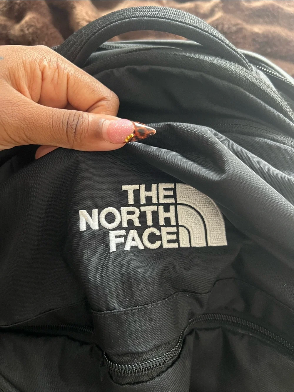 The North Face Surge Black Backpack